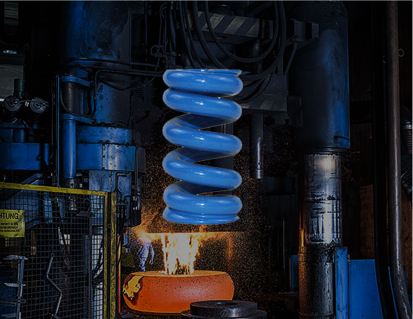 Hot coil spring